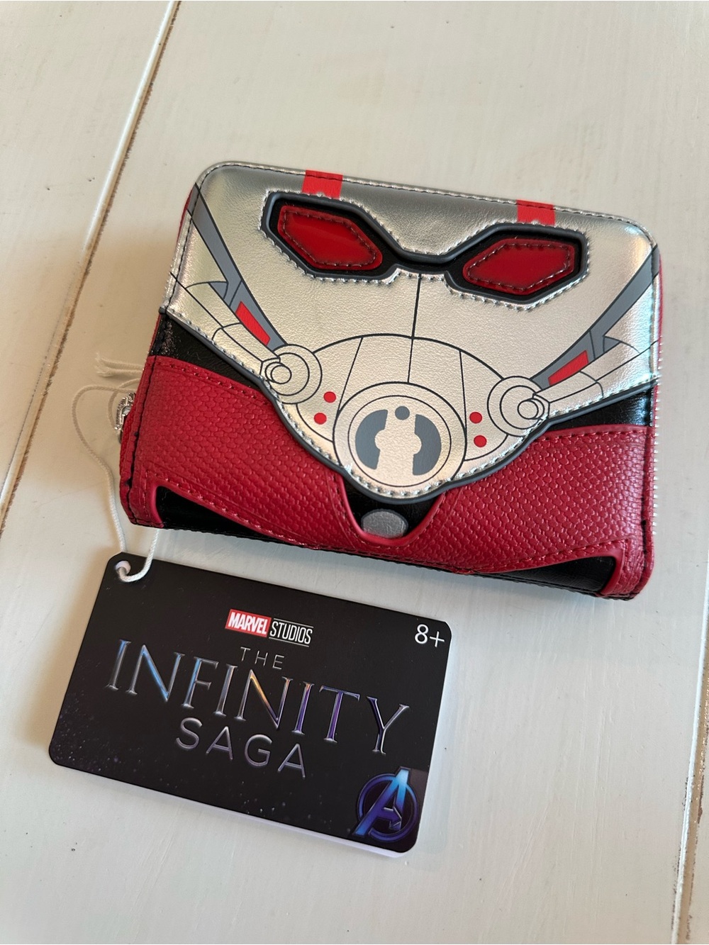 Loungefly Marvel Ant-Man Red & Silver Bifold Wallet